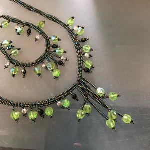 Two piece set! Beautiful necklace and bracelet!